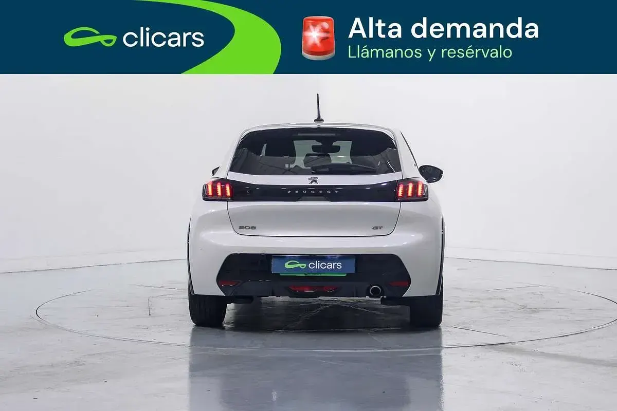 Usado Peugeot 208 GTi 102 CV (75 kW) 2021 Blanco Utilitario