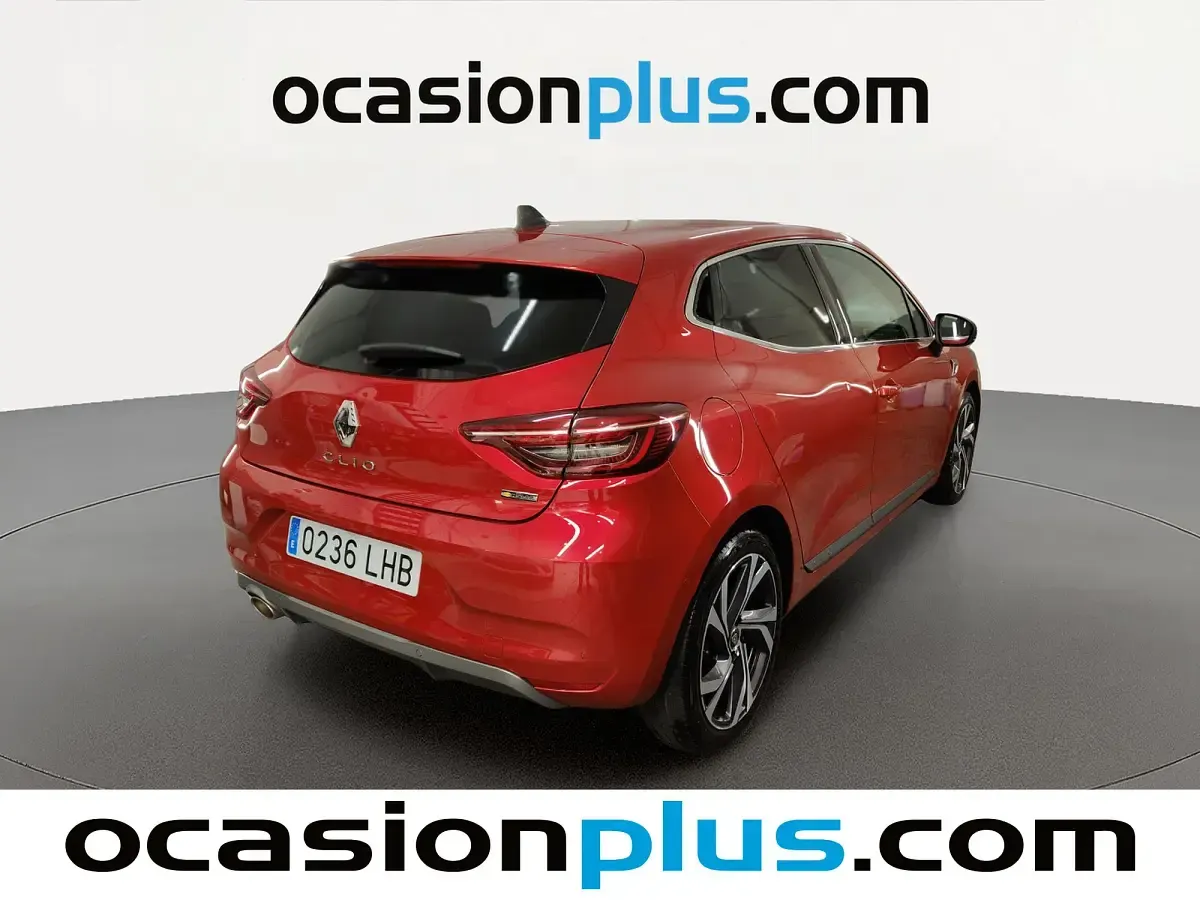 Usado Renault Clio V RS Line 131 CV (96 kW) 2020 Rojo Utilitario