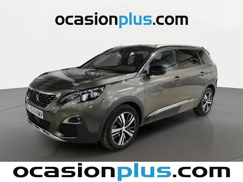 Gris Usado 2018 Peugeot 5008 GT-line SUV | 16.819 € (Precio justo) - Imagen 1/4