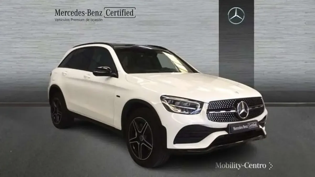 Usado Mercedes GLC300 306 CV (225 kW) 2021 Blanco SUV