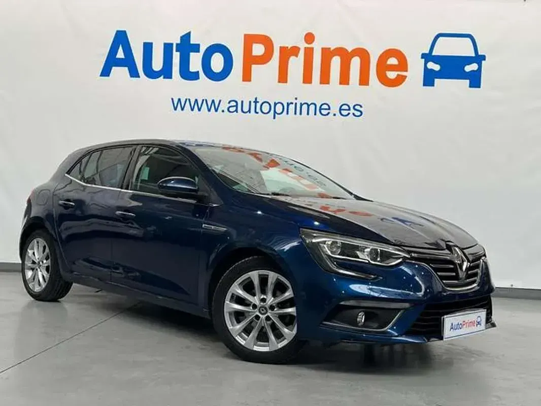 Usado Renault Mégane Bose Edition 110 CV (80 kW) 2018 Azul Utilitario