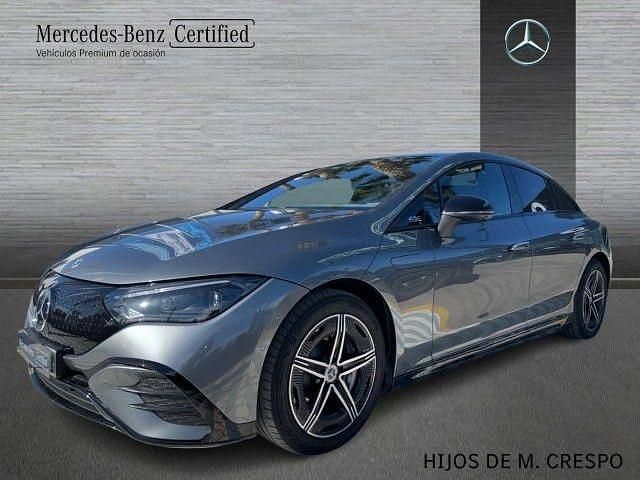 Usado Mercedes EQE350 214 kW (292 CV) 2024 Gris selenita