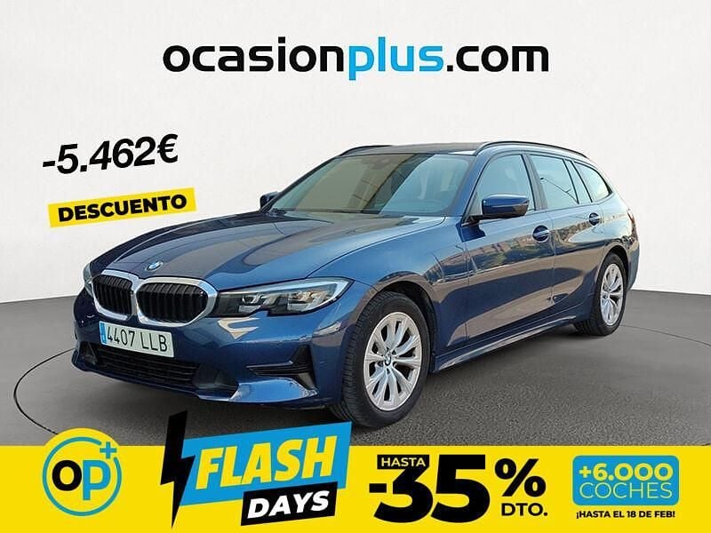 Usado BMW 320 190 CV (139 kW) 2020 Azul Familiar