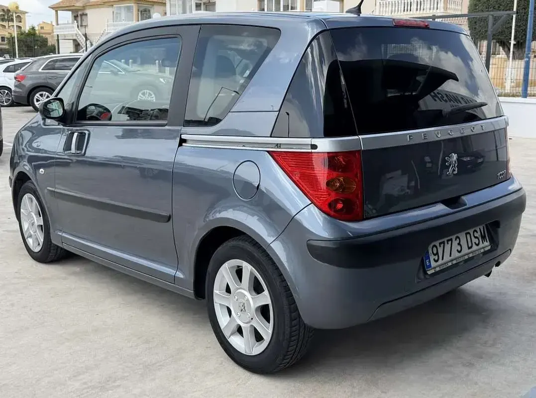 Usado Peugeot 1007 75 CV (55 kW) 2008 Gris Monovolumen