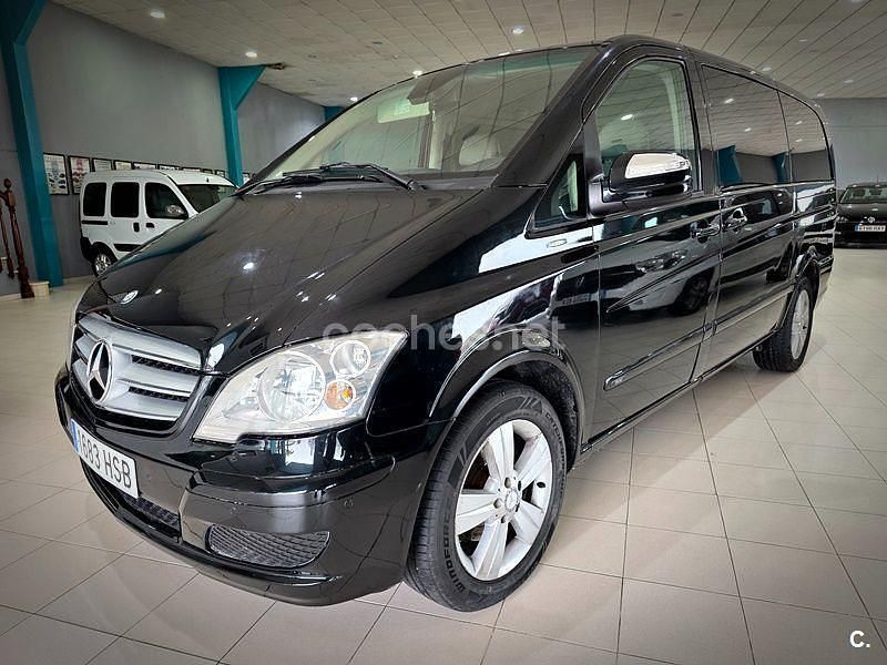 Usado Mercedes Viano 163 CV (119 kW) 2013 Negro Monovolumen
