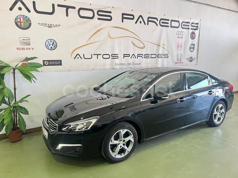 Negro Usado 2016 Peugeot 508 Allure Berlina | 11.999 € (Precio justo) - Imagen 1/4