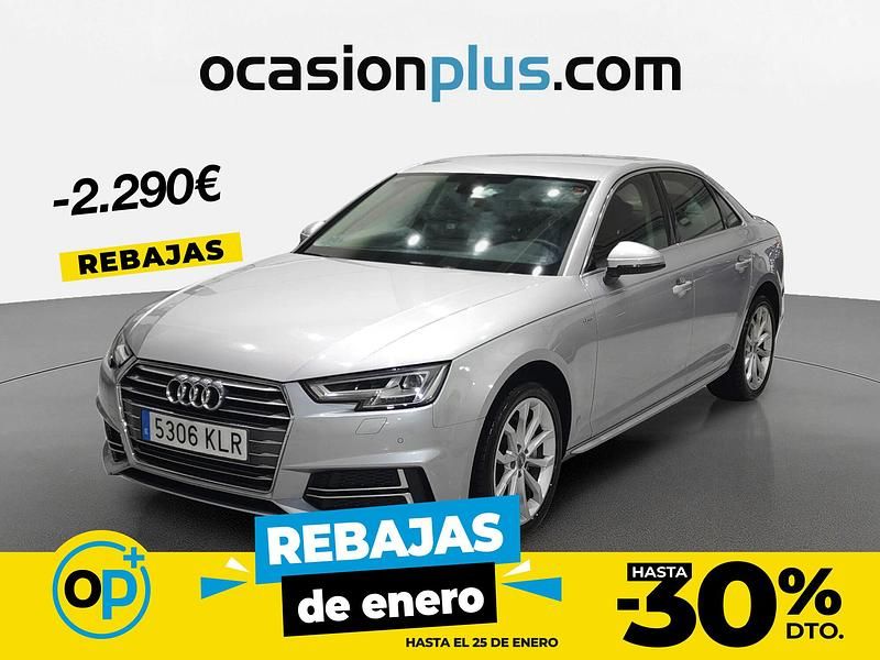 Gris Usado 2018 Audi A4 S-Line Berlina | 25.190 € (Caro) - Imagen 1/4
