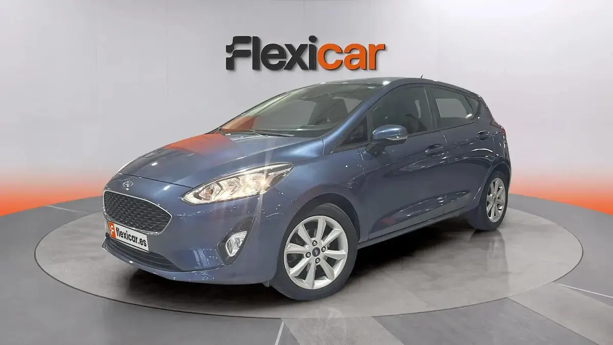 Usado Ford Fiesta Trend+ 100 CV (73 kW) 2019 Azul Utilitario