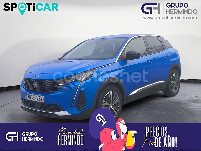 Azul Usado 2022 Peugeot 3008 Allure SUV | 20.850 € (Precio justo) - Imagen 1/4