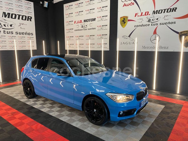 Azul Usado 2018 BMW 118 Utilitario | 19.500 € (Precio justo) - Imagen 1/4