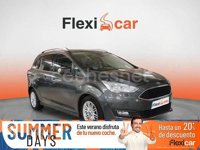 Gris Usado 2018 Ford Grand C-Max Trend+ Monovolumen | 11.490 € (Precio justo) - Imagen 1/4