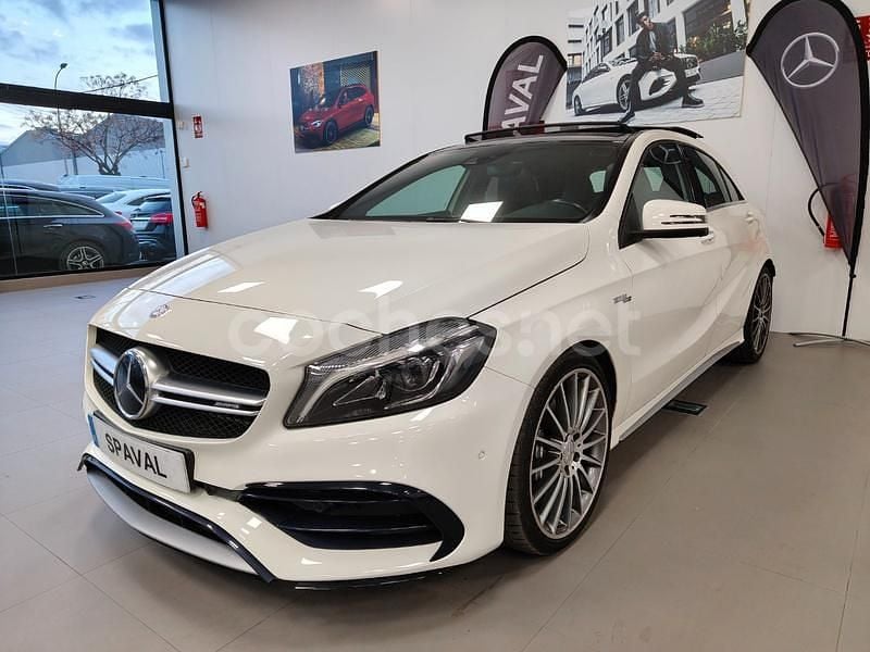 Blanco Usado 2016 Mercedes A45 AMG Berlina | 27.990 € (Buen precio) - Imagen 1/4