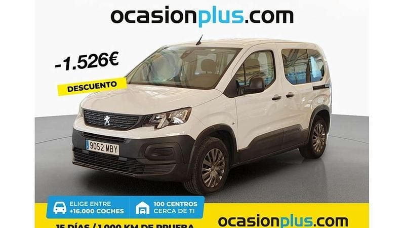 Blanco Usado 2022 Peugeot Rifter Active Monovolumen | 15.264 € (Precio justo) - Imagen 1/4