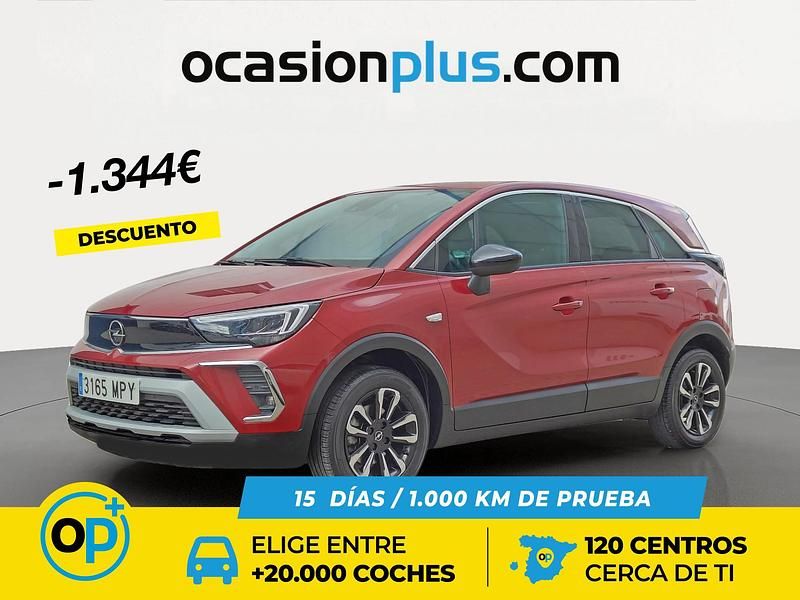 Rojo Usado 2024 Opel Crossland X Elegance SUV | 14.790 € (Precio justo) - Imagen 1/4