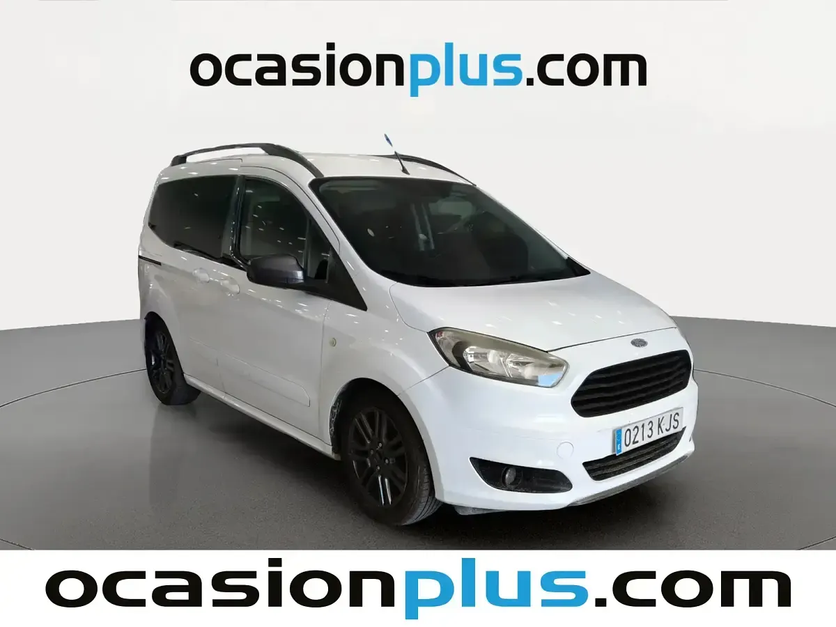 Begagnad Ford Tourneo Courier Sport 100 HK (73 kW) 2018 Vit Minibuss
