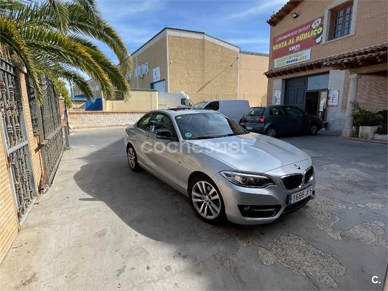 Usado BMW 218 143 CV (105 kW) 2015 Gris / plata Coupe