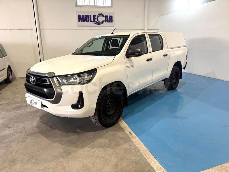 Usado Toyota HiLux 150 CV (110 kW) 2022 Blanco Pickup/Camioneta