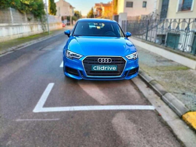 Usado Audi A3 Sportback S-Line 150 CV (110 kW) 2019 Azul Utilitario
