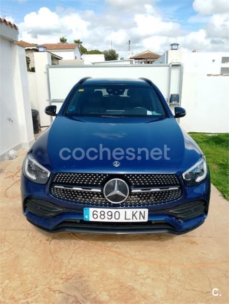Azul Usado 2020 Mercedes GLC300e SUV | 40.000 € (Precio justo) - Imagen 1/4