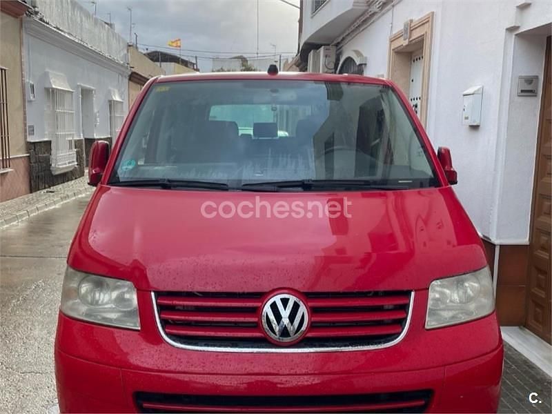 Rojo Usado 2007 VW Multivan Comfortline Van | 17.900 € (Precio justo) - Imagen 1/4