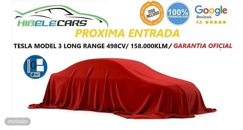 Usado Tesla Model 3 Long Range RWD 366 kW (498 CV) 2023 Negro Berlina