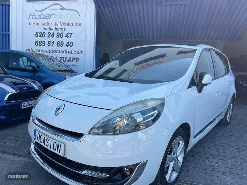 Blanco Usado 2012 Renault Grand Scénic III Monovolumen | 6999 € (Un poco caro) - Imagen 1/4