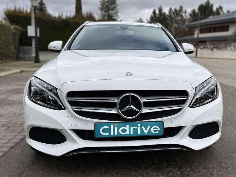 Usado Mercedes C220 Avantgarde 170 CV (125 kW) 2015 Blanco Familiar