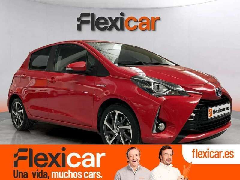 Rojo Usado 2019 Toyota Yaris Hybrid Berlina | 12.390 € (Buen precio) - Imagen 1/4