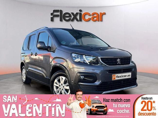 Gris / plata Usado 2019 Peugeot Rifter Allure Monovolumen | 15.490 € (Buen precio) - Imagen 1/4