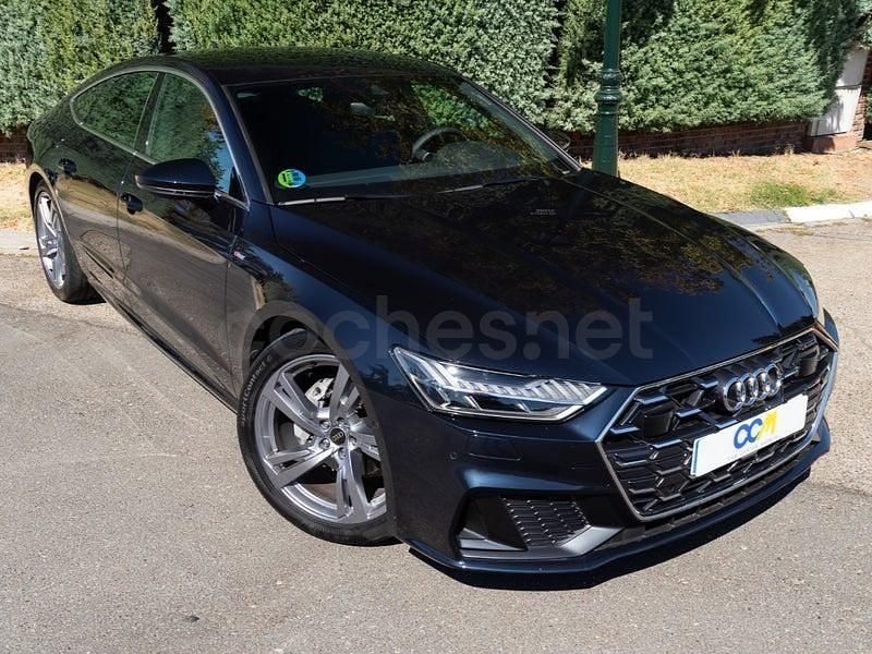Usado Audi A7 S-Line 204 CV (150 kW) 2025 Azul Berlina