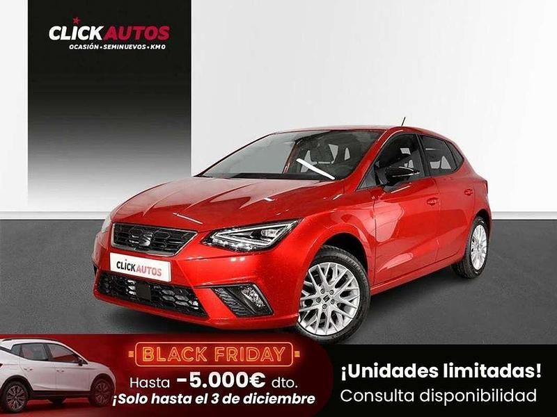 Rojo Usado 2023 Seat Ibiza FR Berlina | 14.850 € (Precio justo) - Imagen 1/4