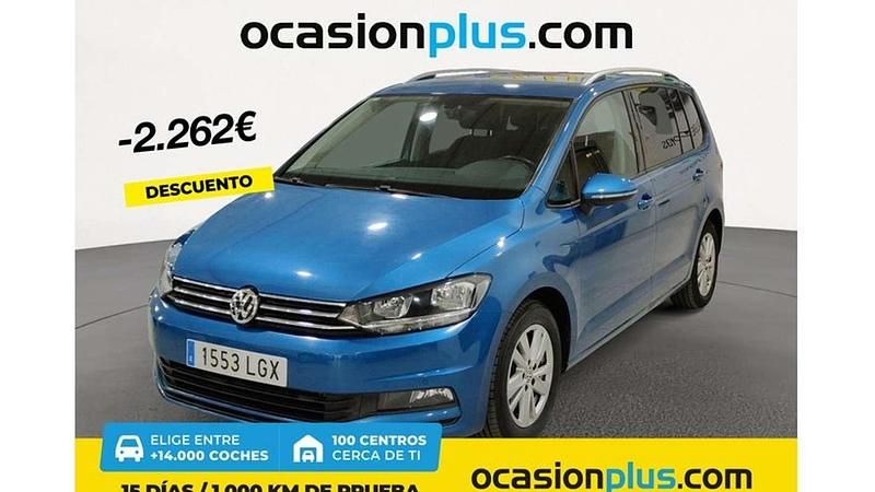 Azul Usado 2020 VW Touran Advance Monovolumen | 22.355 € (Buen precio) - Imagen 1/4
