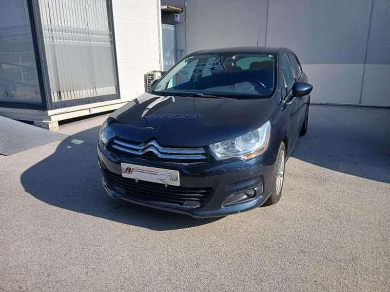 Usado Citroën C4 Seduction 112 CV (82 kW) 2011 Azul Utilitario