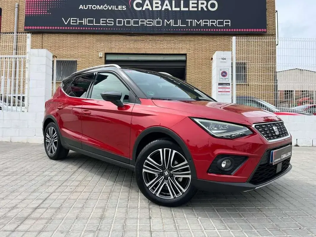Usado Seat Arona XCELLENCE 95 CV (69 kW) 2019 Rojo SUV