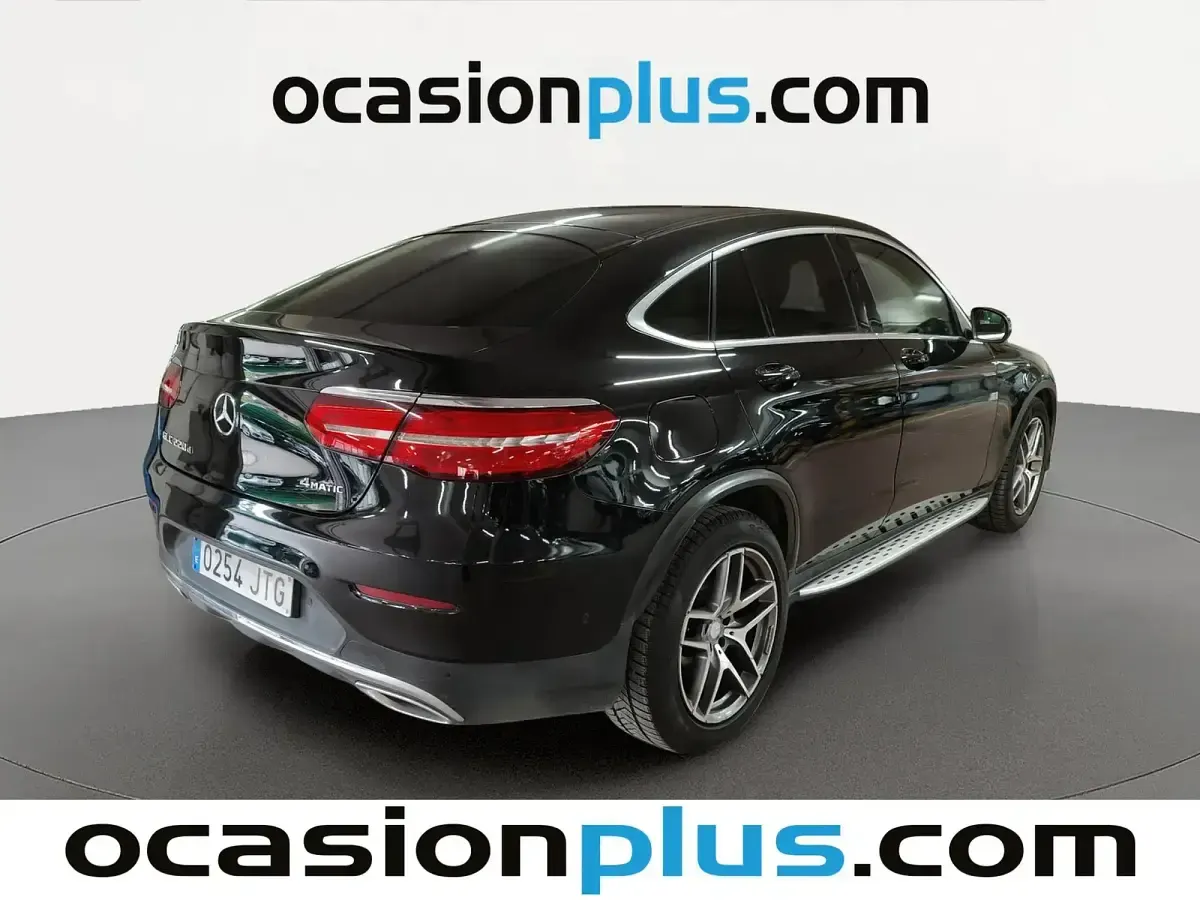 Usado Mercedes GLC220 170 CV (125 kW) 2016 Negro SUV