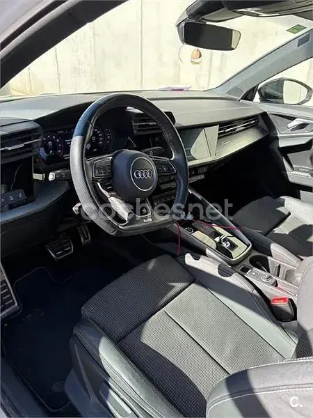 Usado Audi A3 150 CV (110 kW) 2022 Blanco Berlina