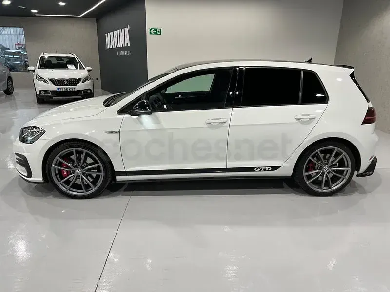 Usado VW Golf VII GTD 184 CV (135 kW) 2017 Blanco Berlina