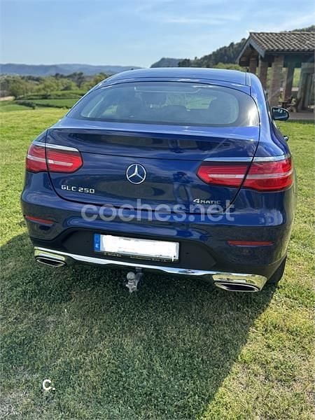 Usado Mercedes GLC250 211 CV (155 kW) 2017 Azul Coupe