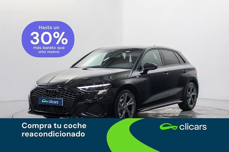 Usado Audi A3 Sportback e-tron 150 CV (110 kW) 2022 Negro Utilitario