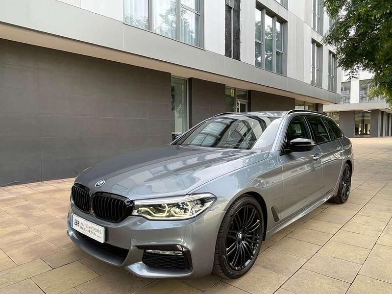 Gris Usado 2017 BMW 520 Familiar | 21.850 € (Caro) - Imagen 1/4