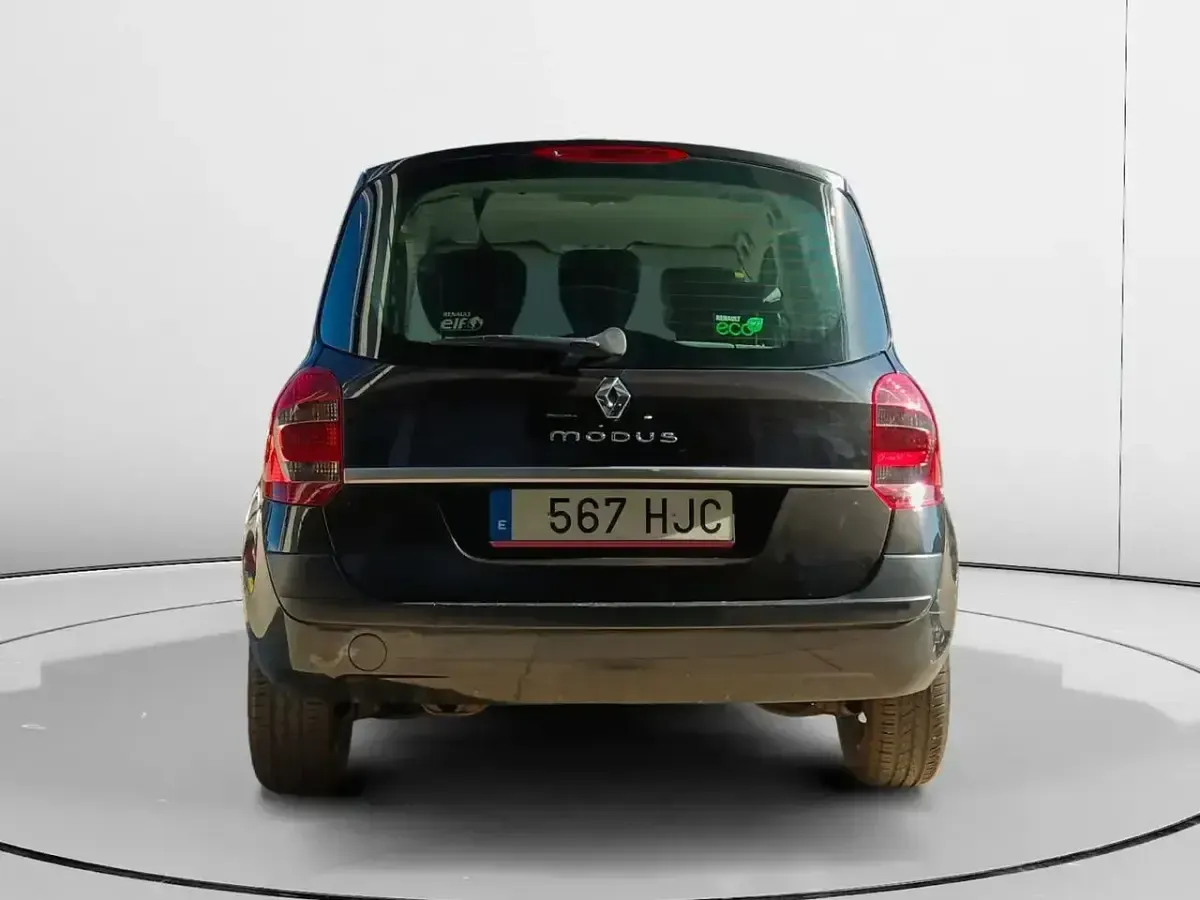Usado Renault Modus Evolution 102 CV (75 kW) 2012 Negro Monovolumen