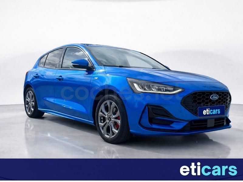 Usado Ford Focus ST-Line 125 CV (91 kW) 2023 Azul Berlina