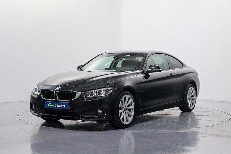 Negro Usado 2017 BMW 420 Coupe | 24.290 € (Precio justo) - Imagen 1/4