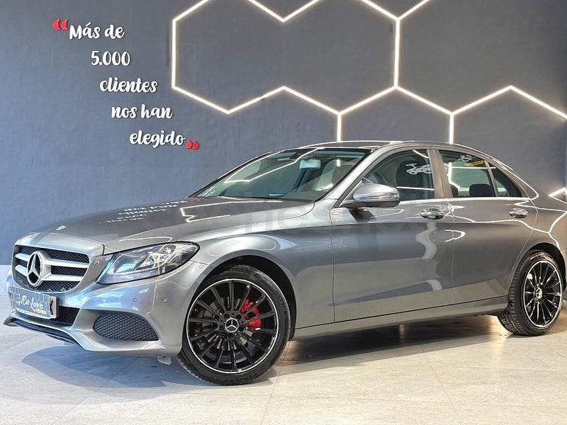 Usado Mercedes C200 136 CV (100 kW) 2017 Gris / plata Berlina