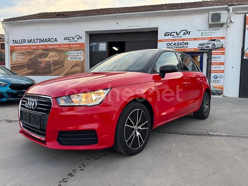 Usado Audi A1 Sportback Design 95 CV (69 kW) 2016 Rojo Utilitario