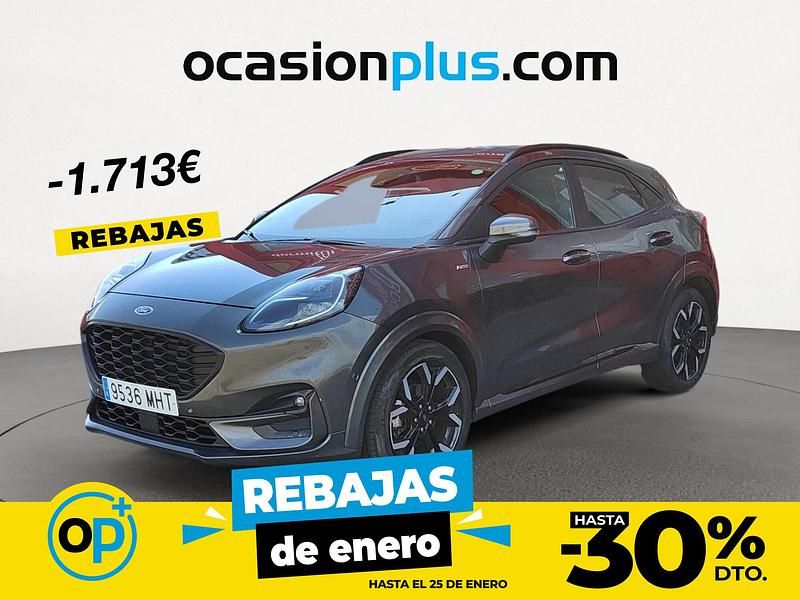 Gris Usado 2023 Ford Puma ST-Line X SUV | 18.850 € (Precio justo) - Imagen 1/4