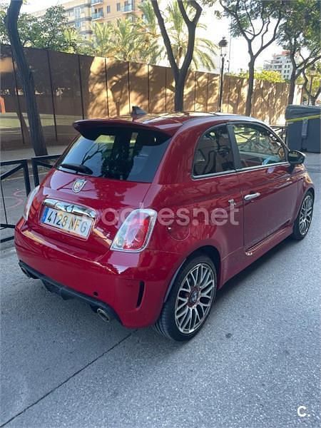 Usado Abarth 500C 135 CV (99 kW) 2010 Rojo Descapotable