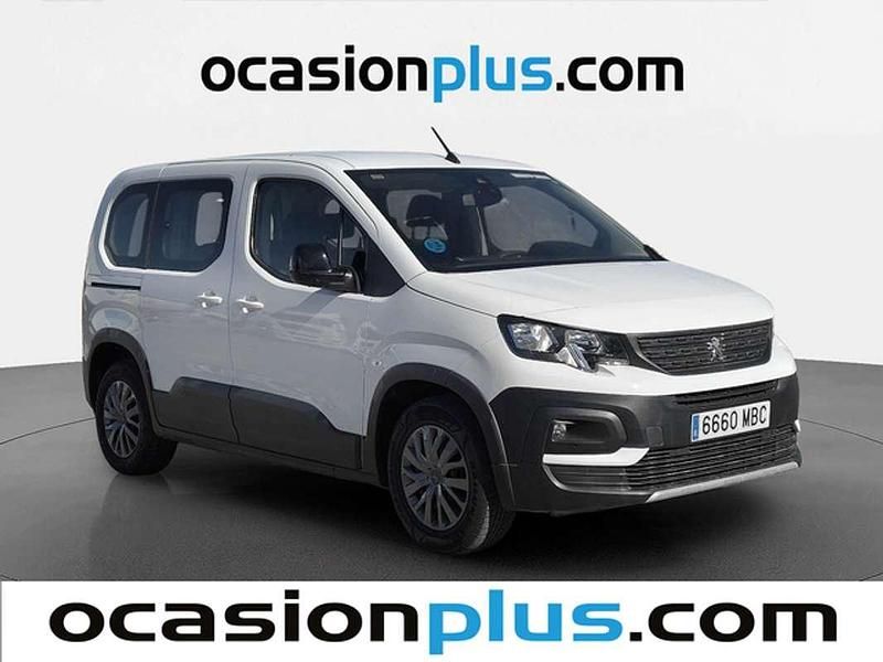 Usado Peugeot Rifter Active 102 CV (75 kW) 2022 Blanco Monovolumen
