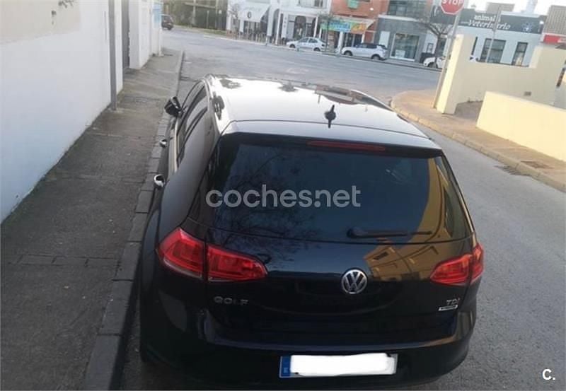 Usado VW Golf VII Edition 110 CV (80 kW) 2016 Negro Berlina
