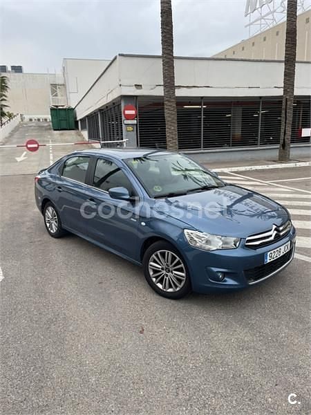 Usado Citroën C-Elysee I Exclusive 92 CV (67 kW) 2015 Azul Berlina